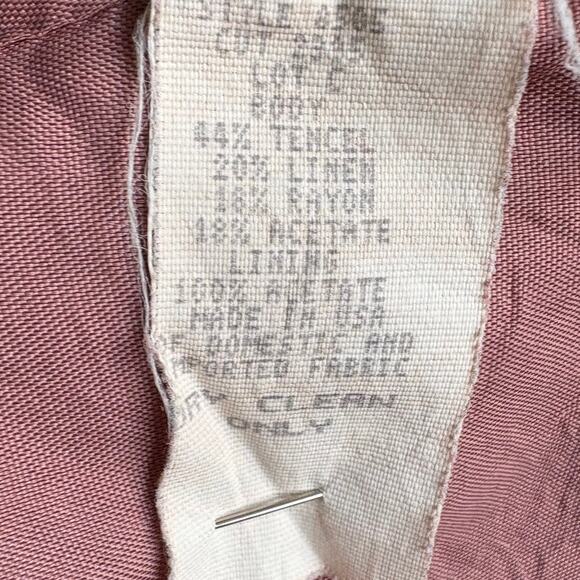 Vintage Canvasbacks Tapestry Vest Button Front Red Earth Tones Size Medium - Picture 6 of 6